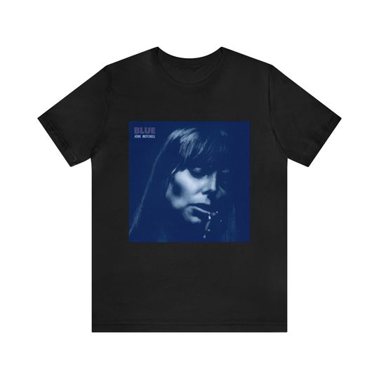 Discover Joni Mitchell - Blue T-Shirt