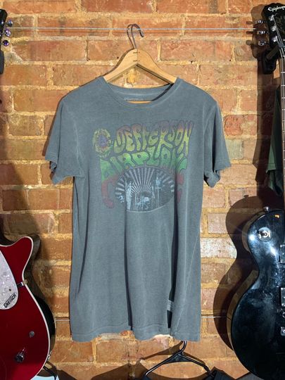 Discover Jefferson airplane small grey T-shirt