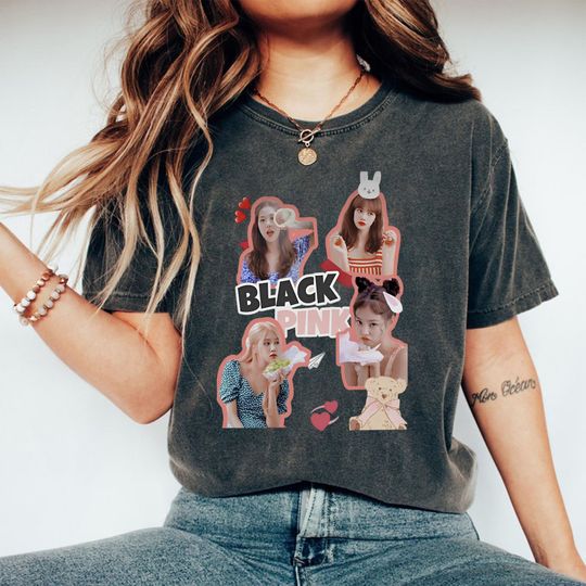 Discover Blackpink Cute Shirt, BornPink BlackPink Shirt