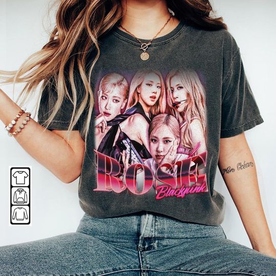 Discover Rose Kpop Shirt, Blackpink Sweatshirt, Rose