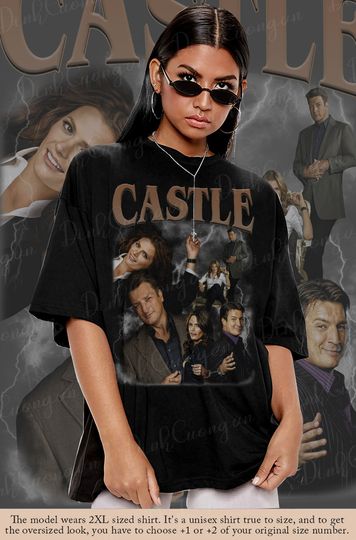Discover Limited Richard Castle shirt Vintage 90s Grapic