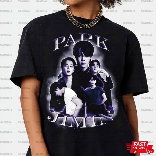 Discover Park Jimin Vintage Shirt, Jimin Kpop Shirt