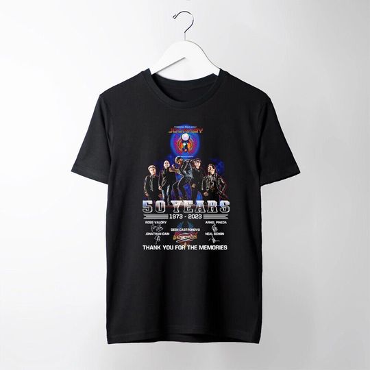 Discover Journey 50th Anniversary Thank You Shirt, Journey Vintage Shirt,