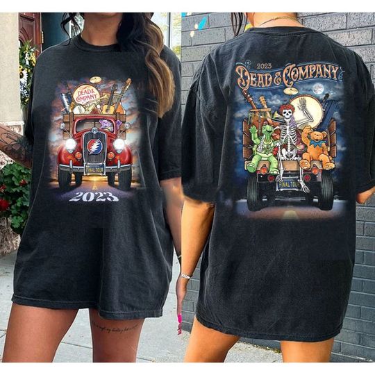 Discover 2023 The Final Tour Truck T-Shirt, Dead and Company The Final 2023 Summer Tour