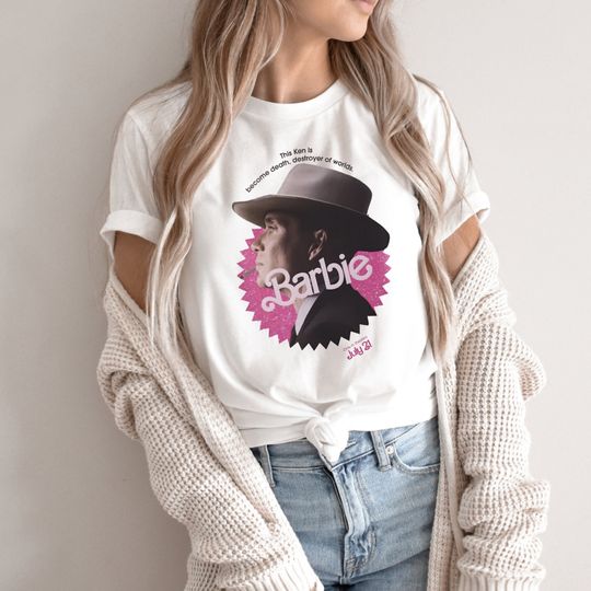Discover Barbie Oppenheimer T-Shirt, Barbieheimer Active Funny Movie Tee, Barbie Shirt