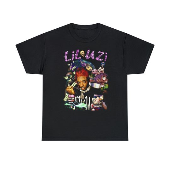 Discover Unisex Lil Uzi T-Shirt Vintage style T- shirt-Hiphop tee