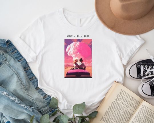 Discover The Barbenheimer Tee Shirt, Perfect Gift for Movie Lovers T-Shirt