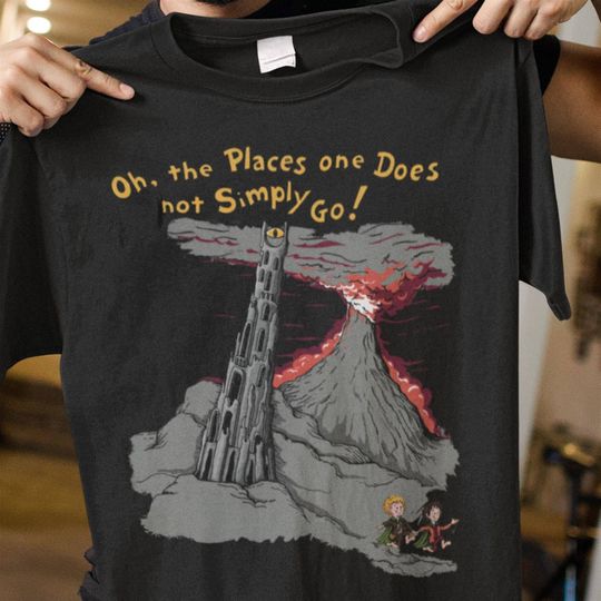Discover Oh the places one does not simply go shirt