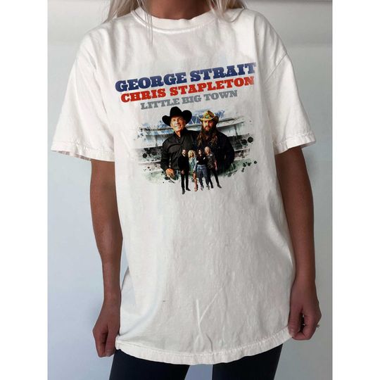 Discover Chris Stapleton Little Big Town Tour Shirt, Chris Stapleton Country Music Tour 2023 Shirt