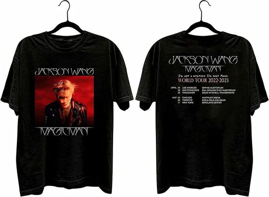 Discover JackSon Wang Magic Man Tour 2023 Shirt JackSon Wang World Tour 2022 2023