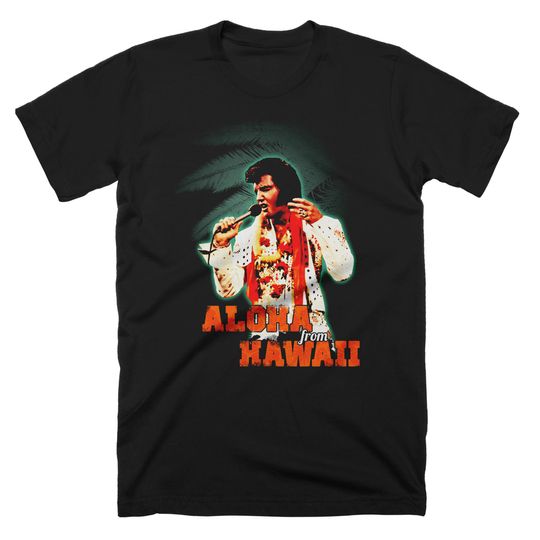 Discover Elvis Presley Aloha from Hawaii T-shirt