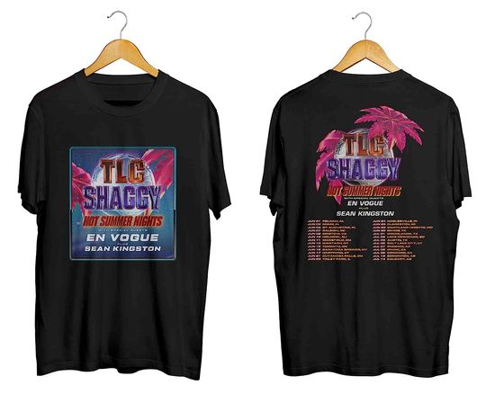 Discover TLC and Shaggy 2023 Tour Shirt