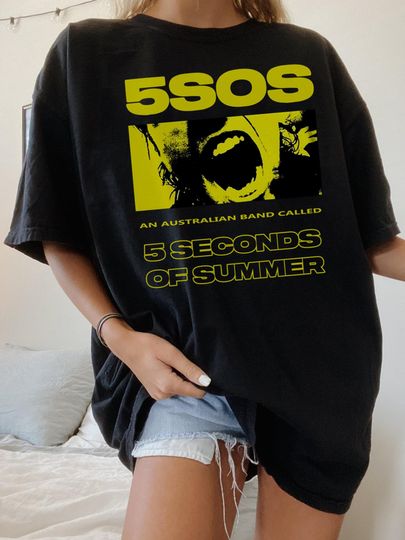 Discover 5SOS logo shirt, 5 Seconds of summer shirt