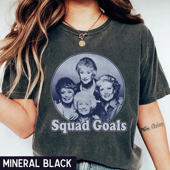 Discover Vintage Stay Golden Shirt Squad Goals Photo