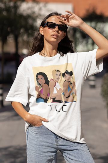 Discover TLC Tshirt Oversized 90s R&B Tee TLC Shirt 90's RnB
