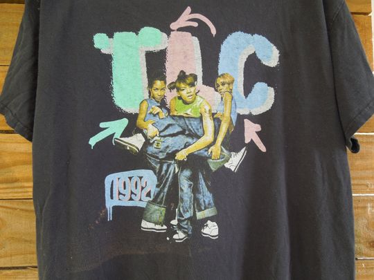 Discover TLC shirt, XL, 1992 Vintage