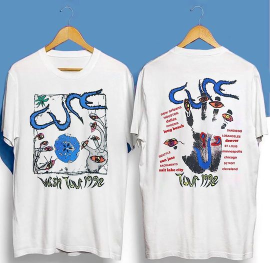 Discover The Cure vintage Shirt, 90s The Cure Shirt