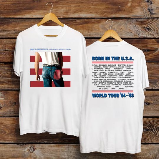 Discover Bruce Springsteen Born in the USA World Tour