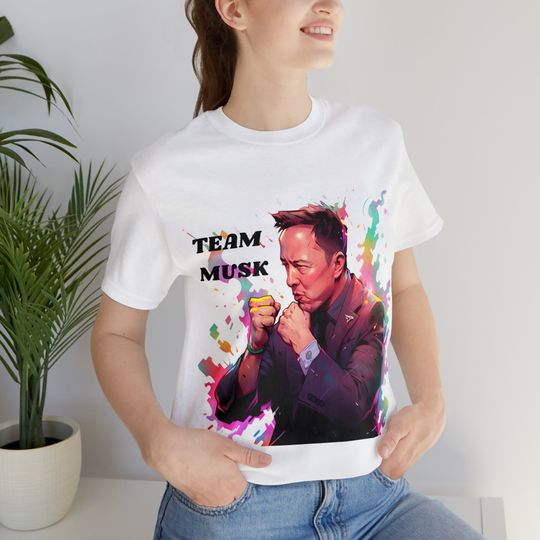 Discover Musk vs Zuckerberg: Team Musk Battle of the Billionaires T-Shirt