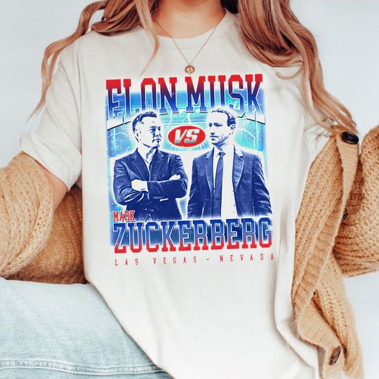 Discover Elon Musk Mark Zuckerberg Las Vegas Nevada Shirt