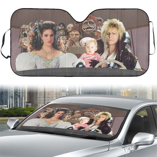 Discover Labyrinth Sun Shade Auto Car Sunshade Windshield Window V