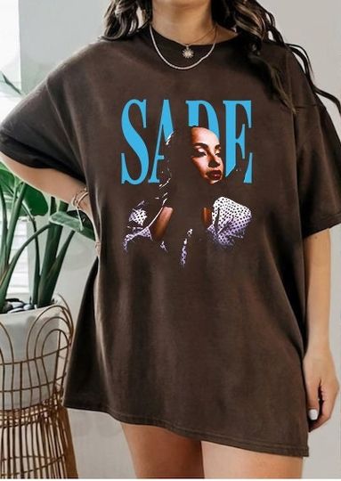 Discover Vintage Sade Diamond Singer Tour Concert shirt
