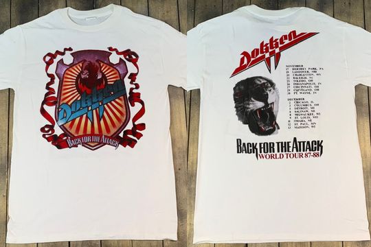 Discover Dokken Back For The Attack World Tour