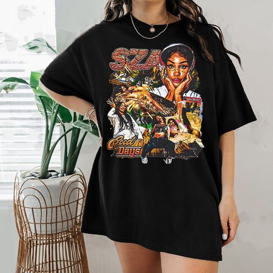Discover Vintage SZA Good Days Shirt - 90s Style