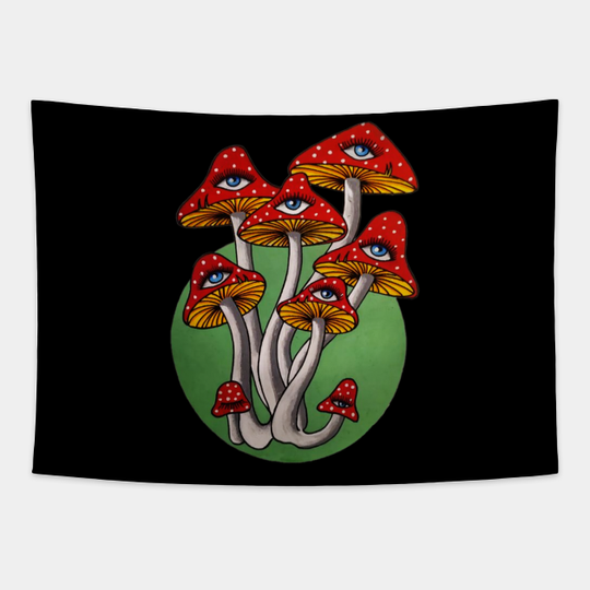 Discover mushroom - Mushroom - Tapestry