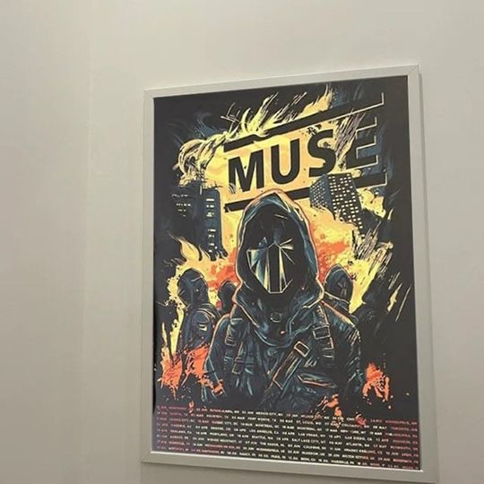 Discover Muse Will of the People Tour 2023 Poster, World Tour 2023 Poster