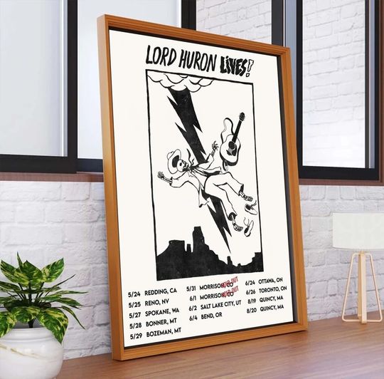 Discover Lord Huron Tour 2023 Poster, Tour 2023 Poster, Gift For Lord Huron Fan Poster