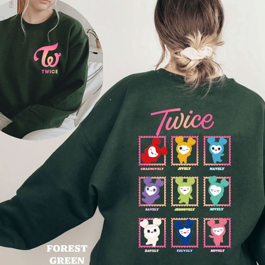 Discover 2 Sides Twice Lovelys Sweatshirt, Kpop Twice Shirt, Twice Merch, Once Gifts, Twice World Tour Tshirt