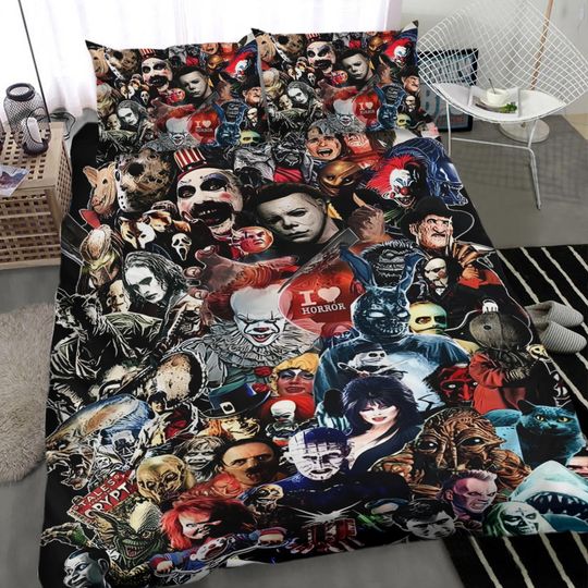 Discover Horror Movie Character Bedding Set