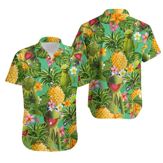 Discover The Muppet Show K the frog Tropical Hawaiian Shirt
