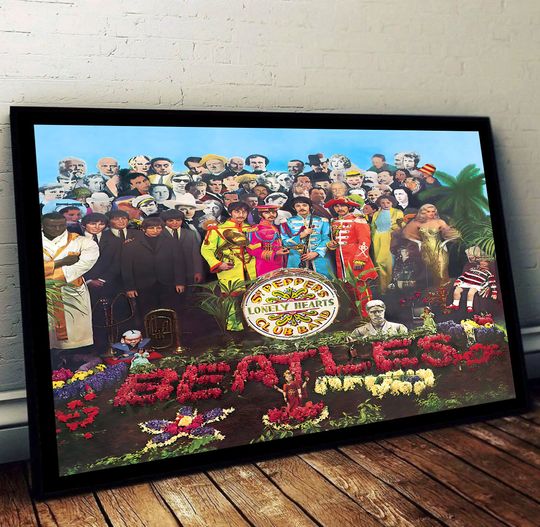 Discover The.Be4tles SGT Peppers Album Premium Matte Poster