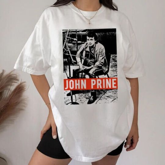 Discover John Prine Vintage T-Shirt - Perfect for Music Lovers