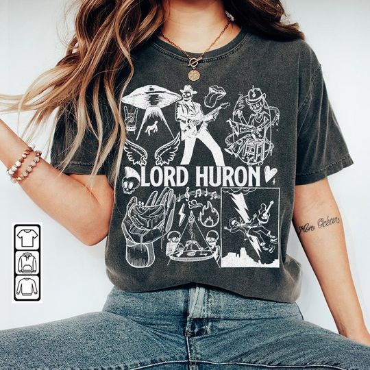 Discover Lord Huron Doodle Art Shirt, Vintage Lord Huron Merch Tee