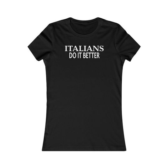 Discover Madonna Italians Do it Better Tee
