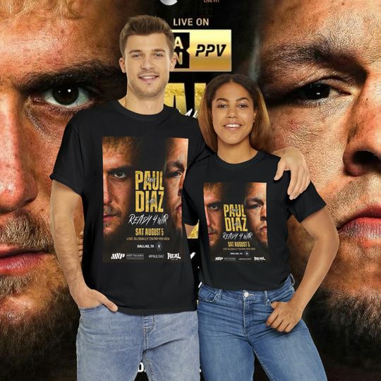 Discover Jake Paul Vs Nate Diaz Tshirt, Boxing Tshirt