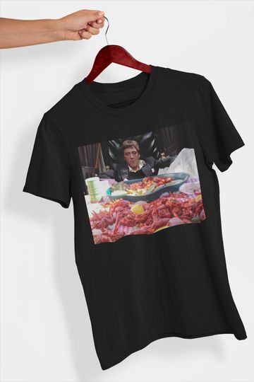 Discover Scarface Crawfish Shirt - Tony Montana Design