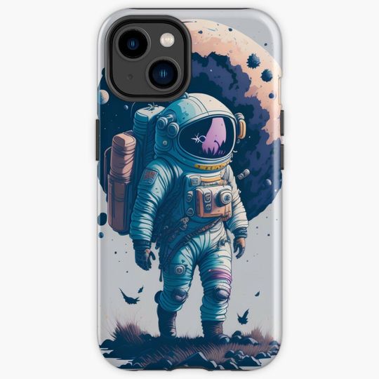 Discover Walking on the Moon iPhone Case
