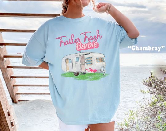 Discover funny barb tshirt, trailor trash shirt, summer tee