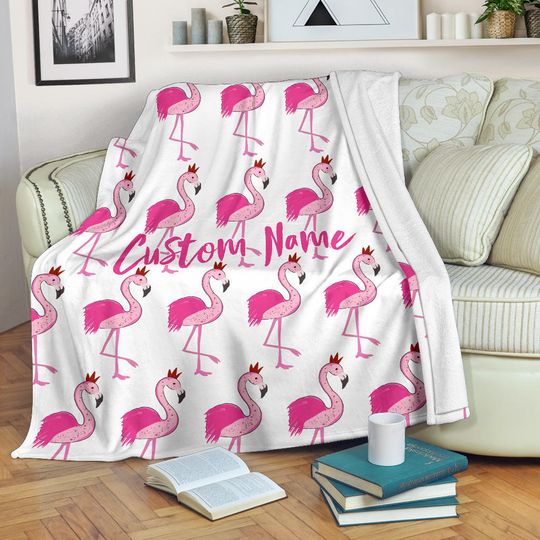 Discover Flamingo Blanket - Flamingo Fleece Blankets