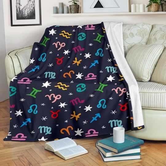 Discover Zodiac blanket - Horoscope Fleece Blankets