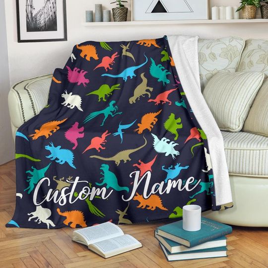 Discover Dinosaur Blanket - Dinosaur Fleece Blankets