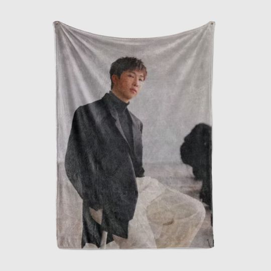 Discover Namjoon Military Minky Blanket