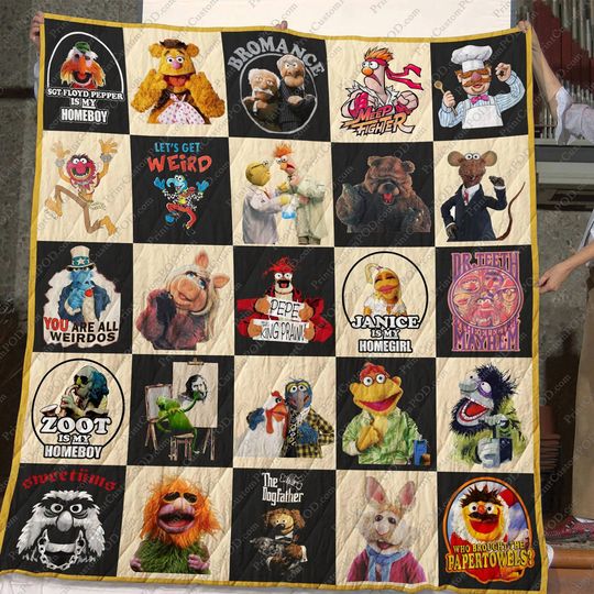 Discover Muppet Show Blanket, Muppet Show Birthday Kid Gift