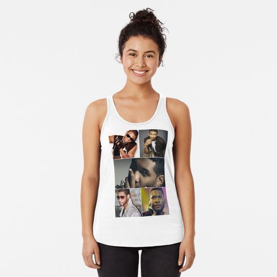 Discover Usher American R&B singer Tank Top