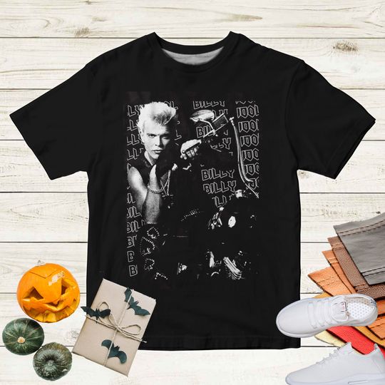 Discover Vintage Billy Idol T-Shirt, Billy Idol Live Tour 2023 T Shirt