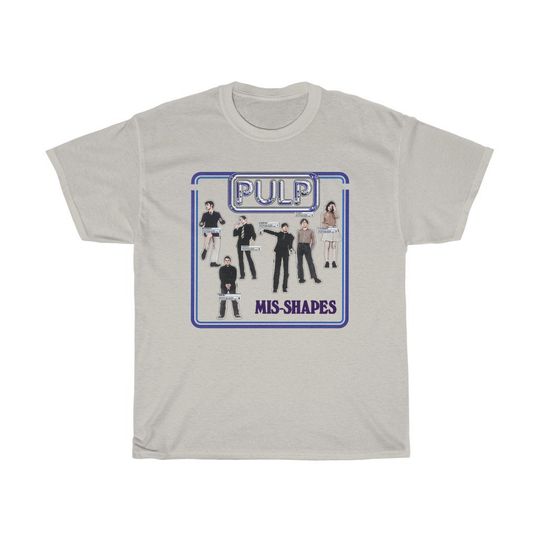 Discover Pulp Mis-shapes Different Class 1995 Indie Pop Rock T-shirt